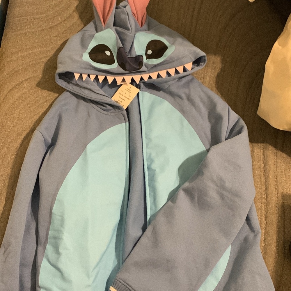 Disney Blue Character Hoodie for Kids